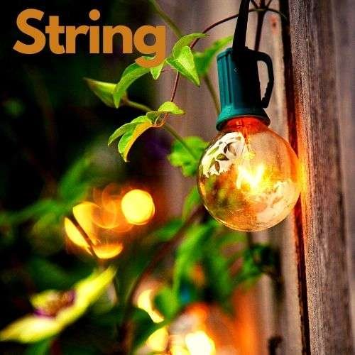 string